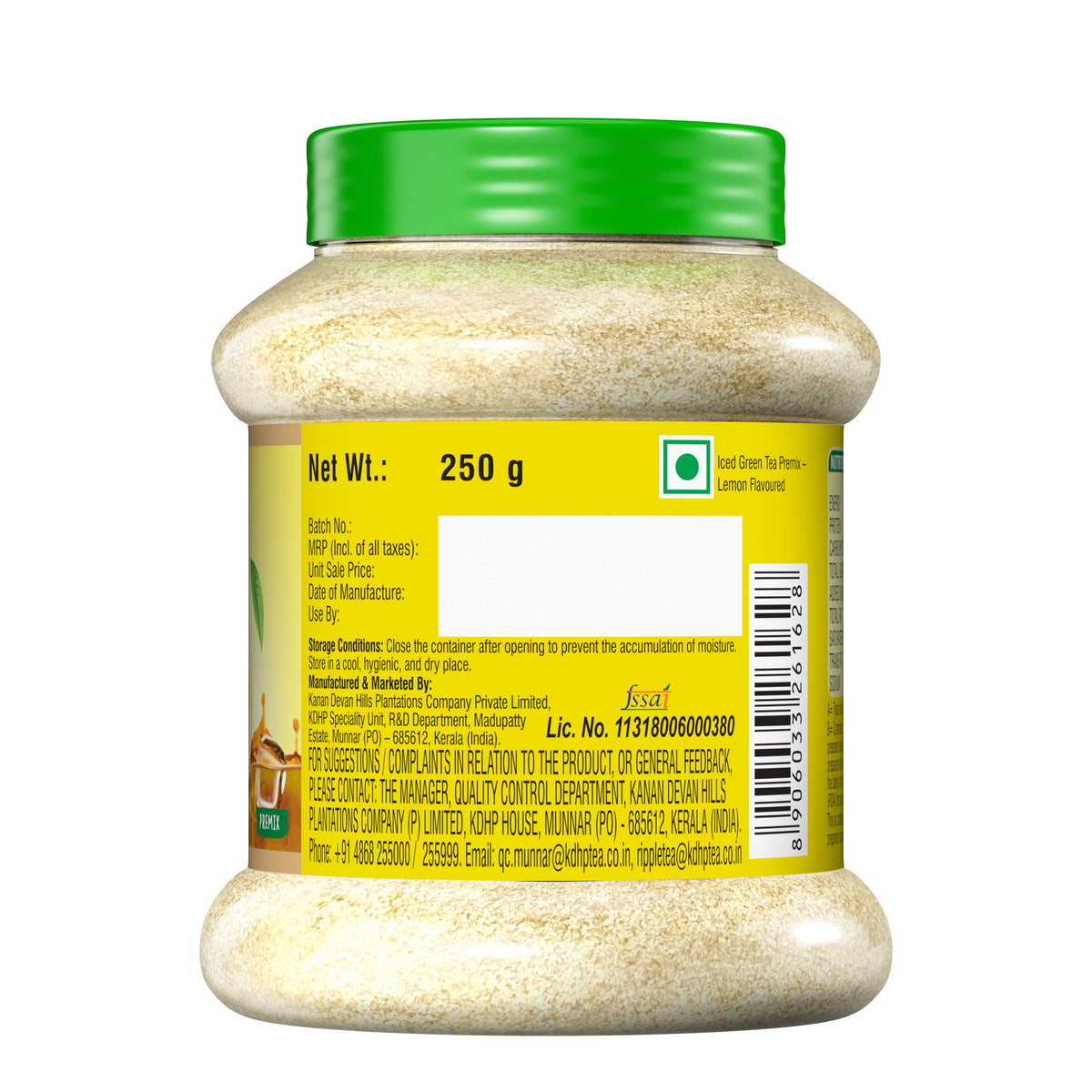 Ice Tea Ripple TeaLemon Ice Green Tea Flavoured Ice Tea