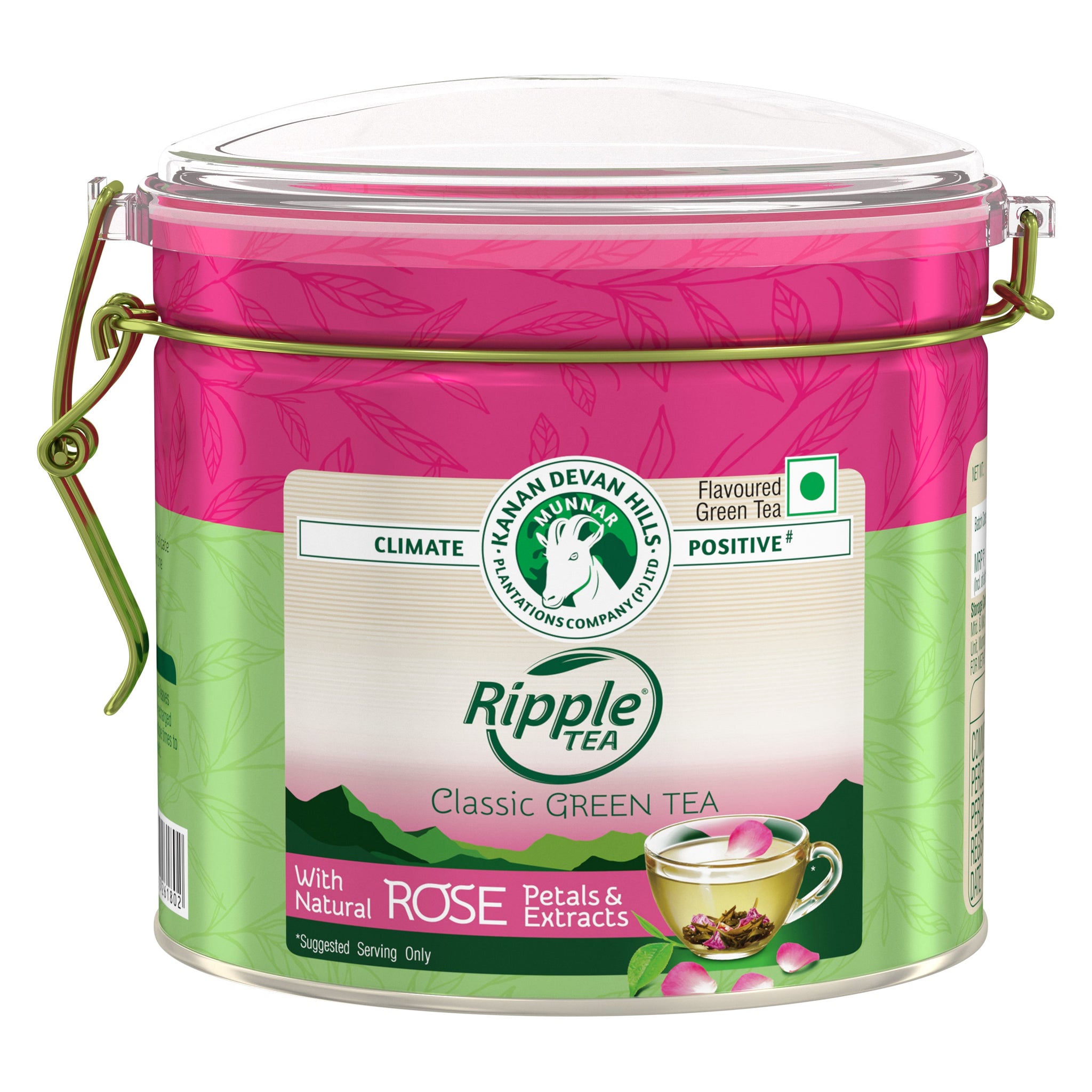 Classic Green Tea With Natural Rose Petals and Extracts - 50 g