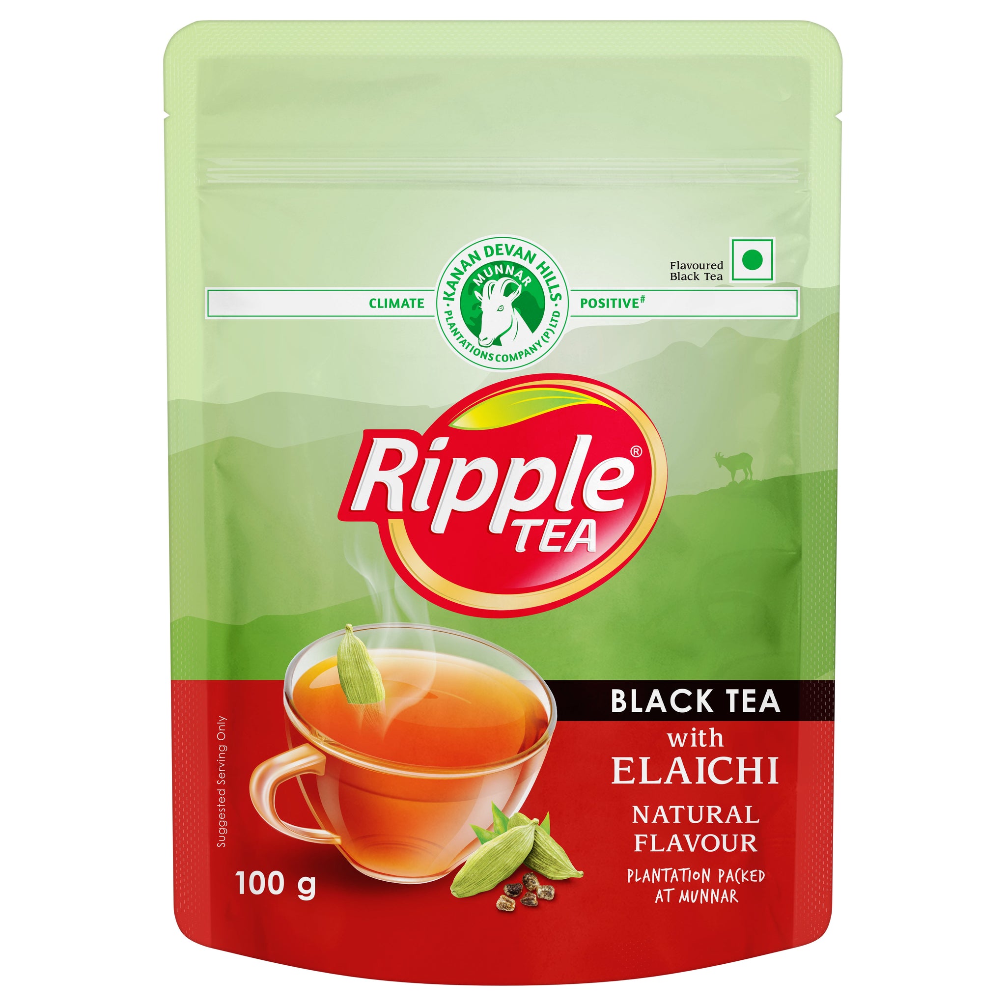 Black Tea with Natural Elaichi - 100 g